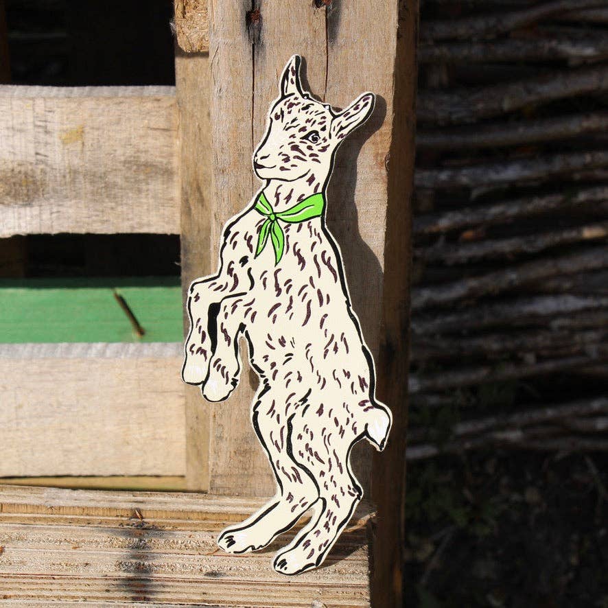 GOAT Bookmark: Pale Pink
