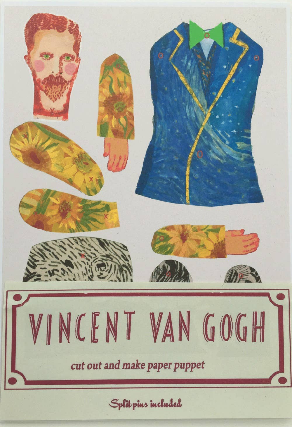 Vincent Cut and Make Puppet