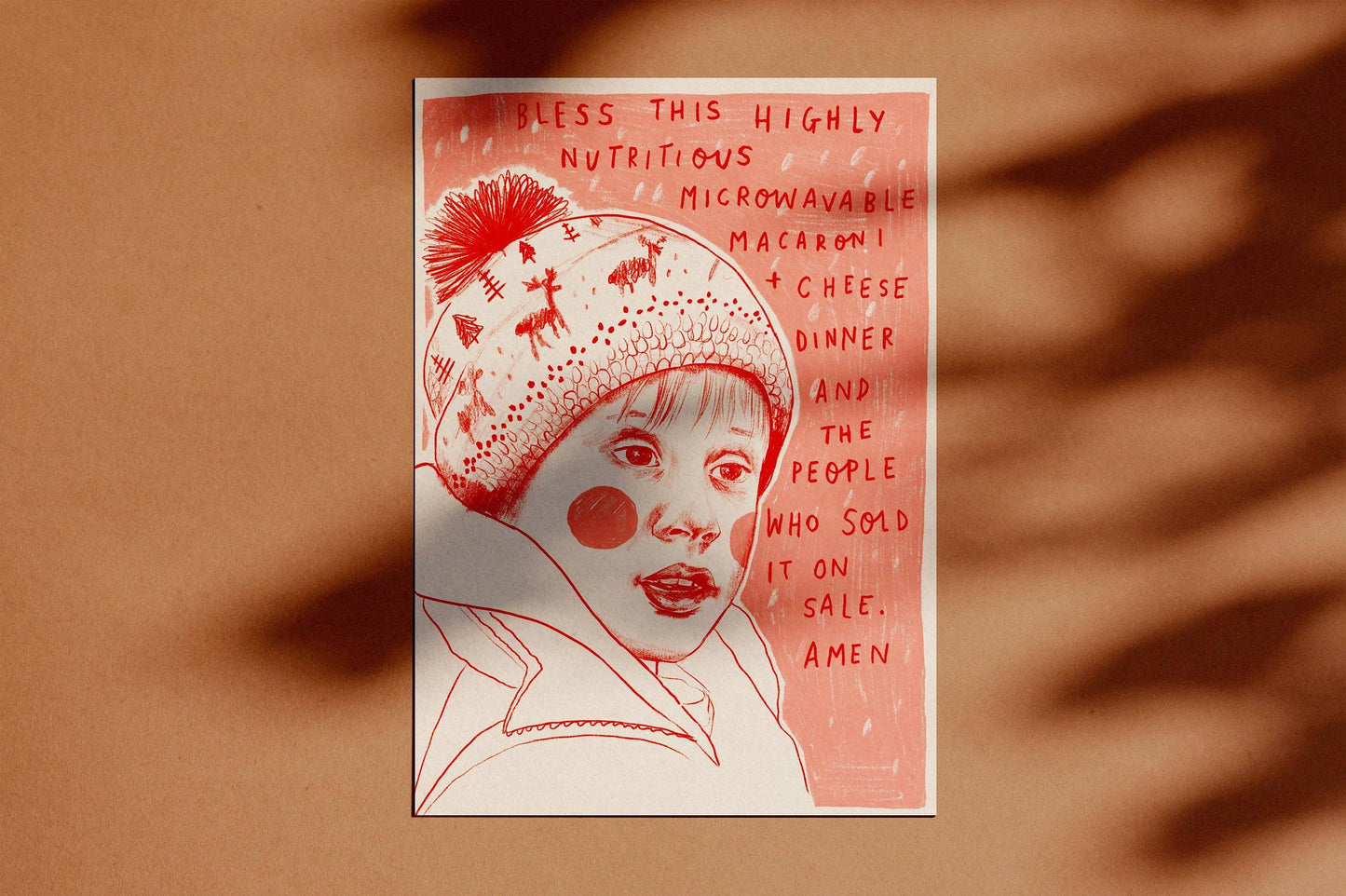 Home Alone A4 Art Print