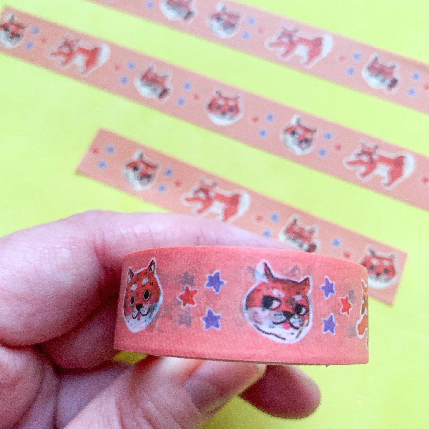 Shiba Inu Dog Washi Tape