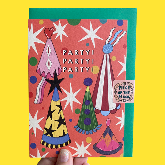 Party Party Party - Cheerful birthday card