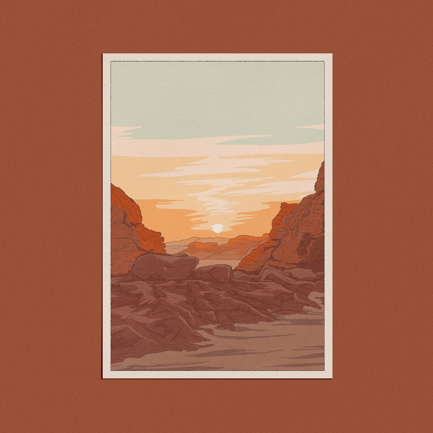 Aeolian Sunrise Card: Cello-free