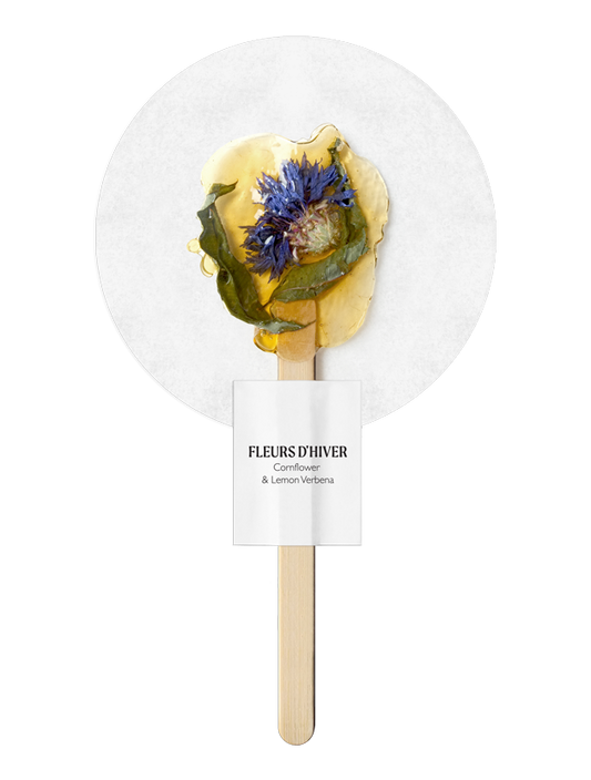 Infusion lolly - Cornflower & Lemon Verbena