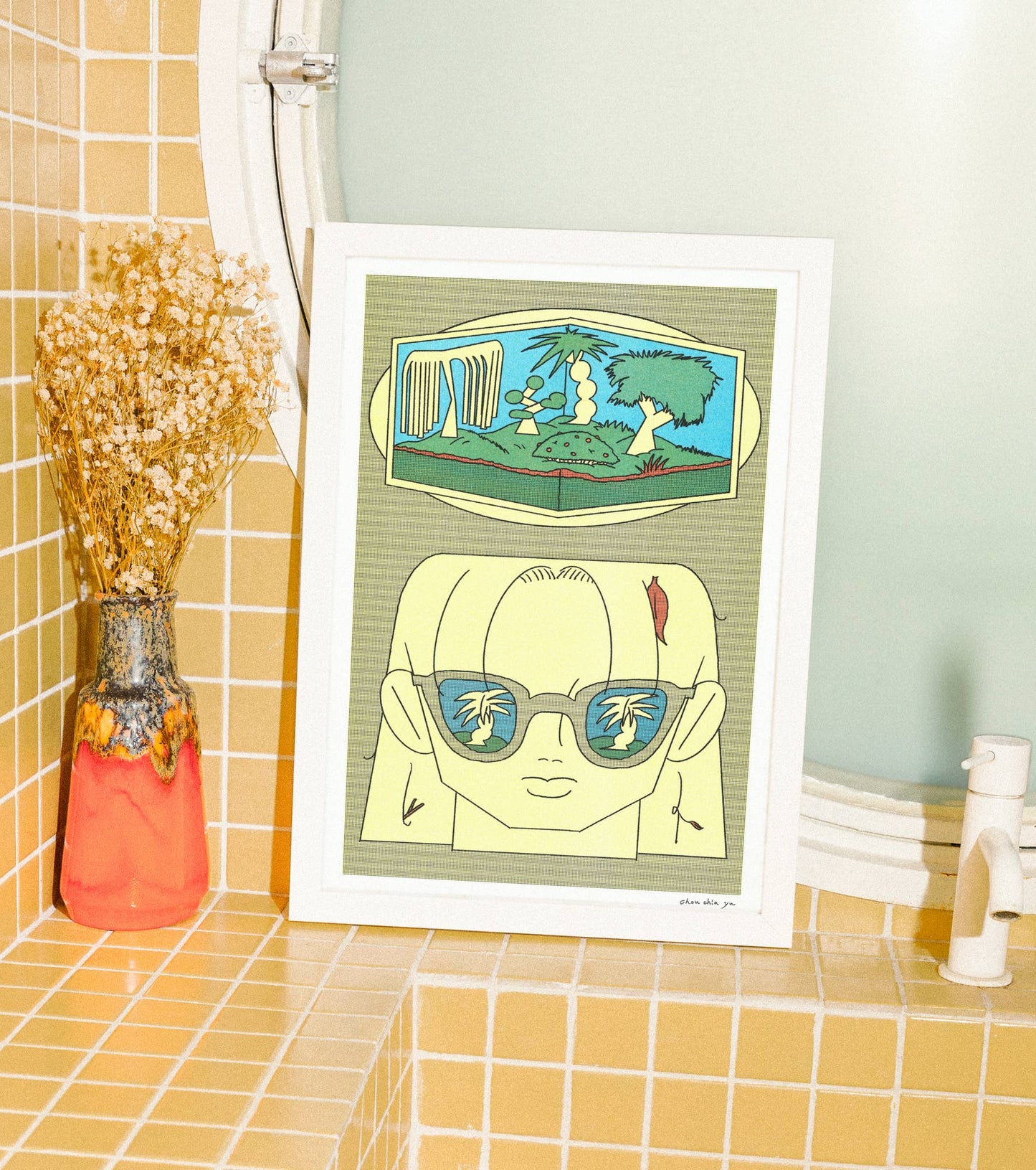 A3 Poster - Chou Chia Yu - If I could collect trees...