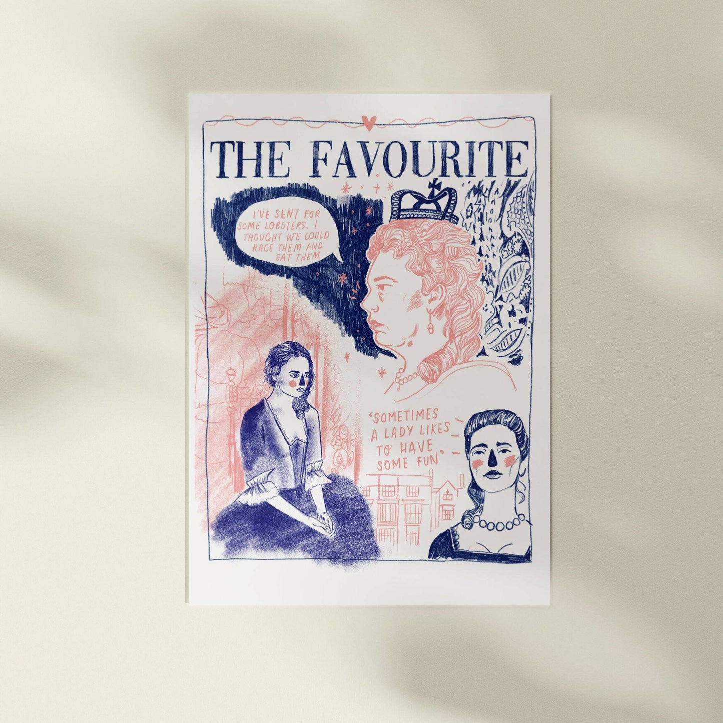 The Favourite a4 print