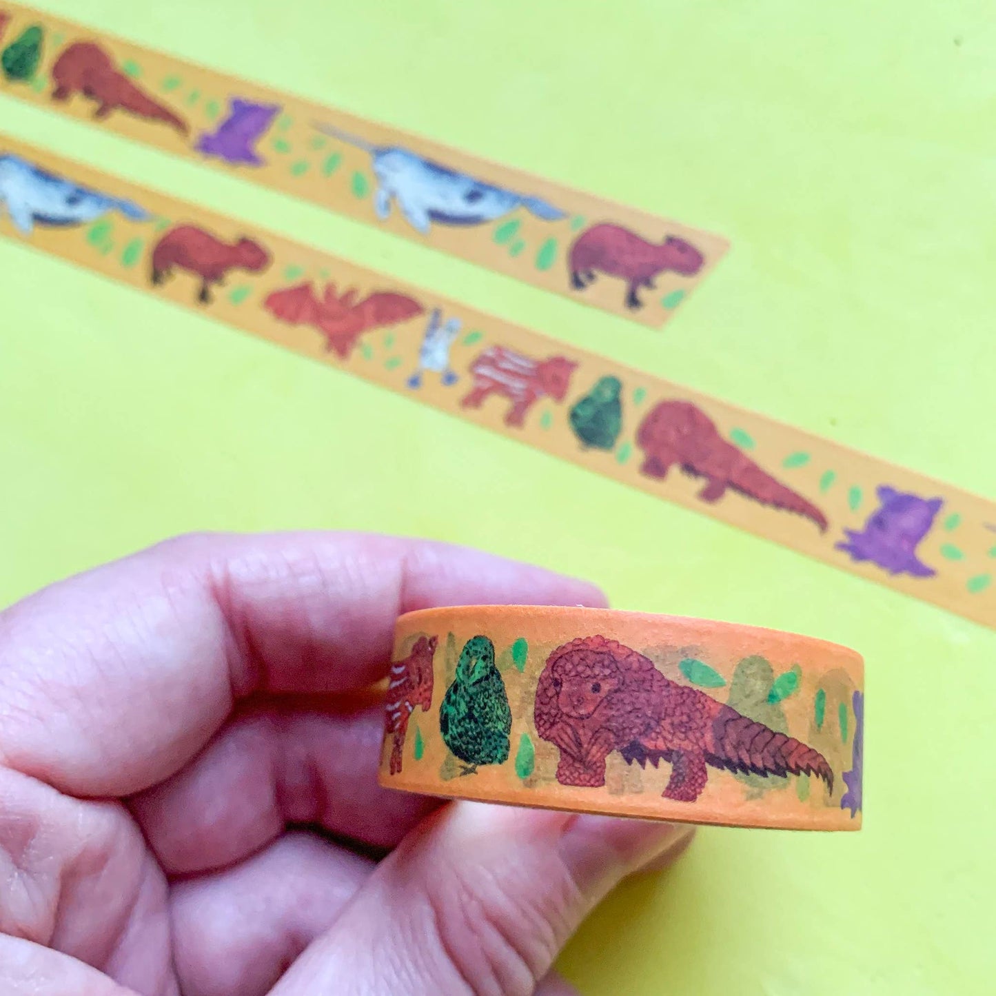 Weird Animal Club Washi Tape