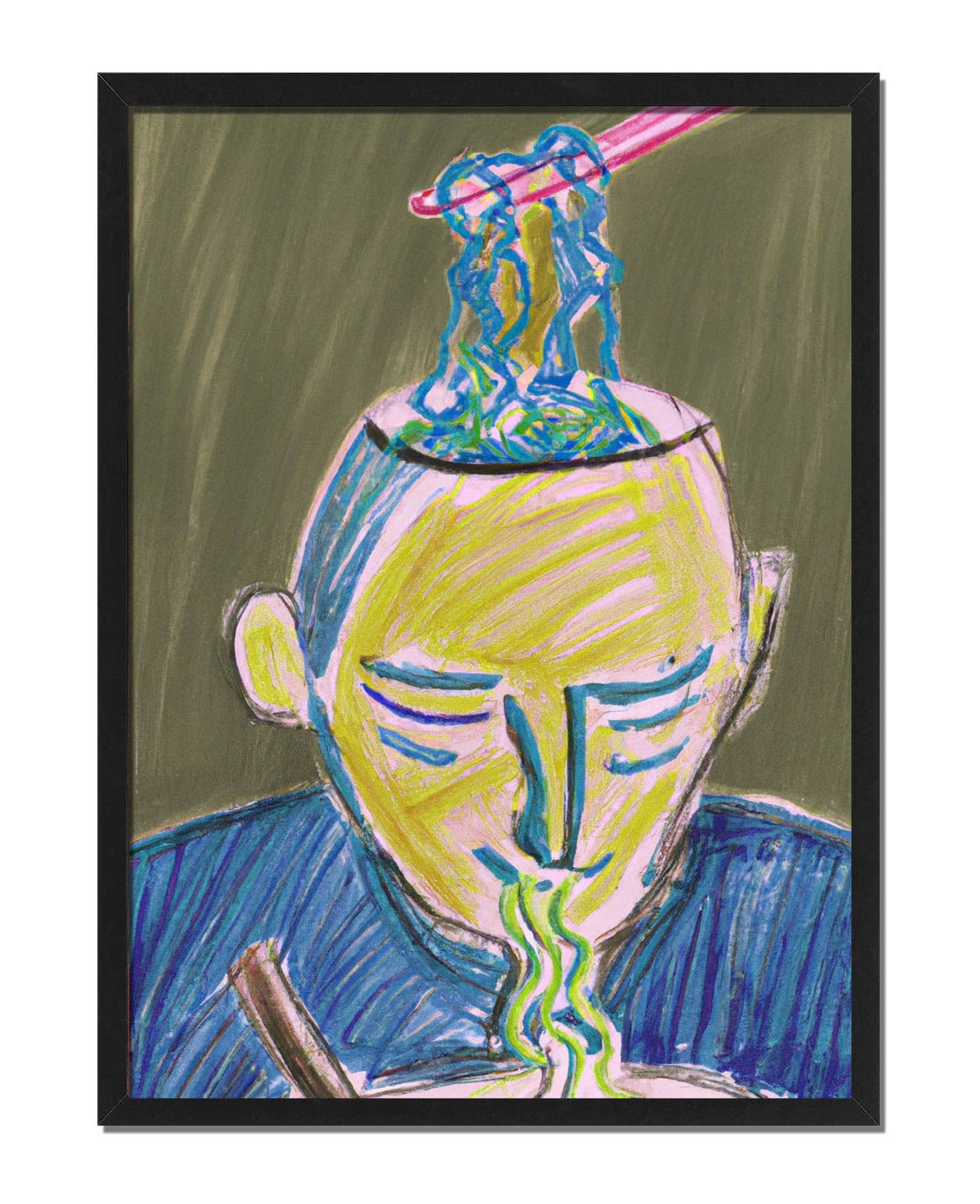 Lonely Ramen A3 Print
