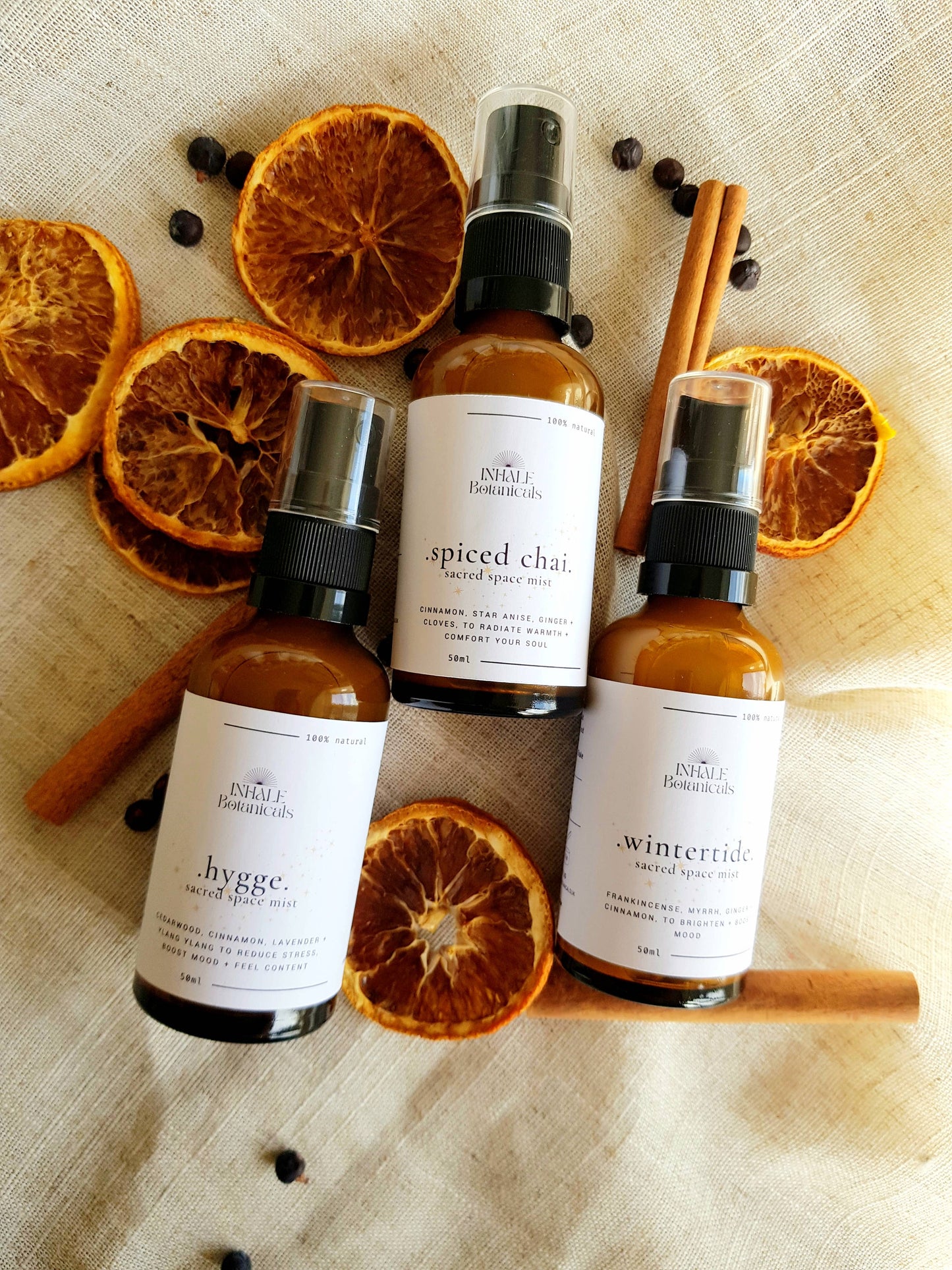 Wintertide Sacred Space Mist, Winter room fragrance
