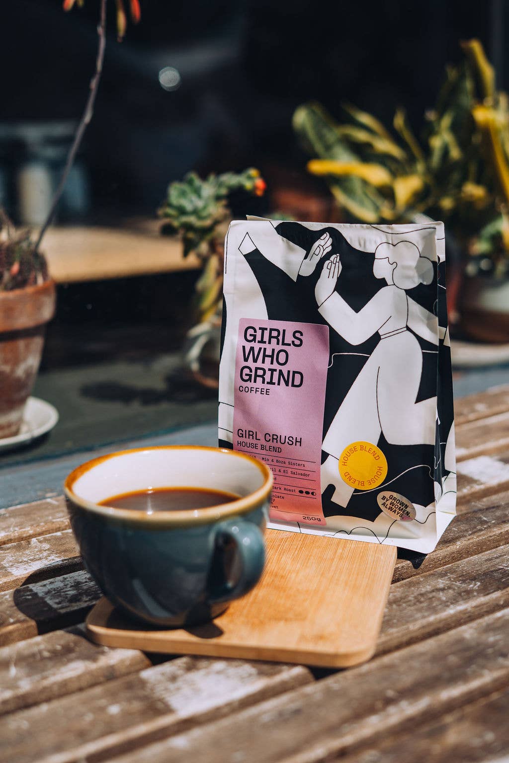 Coffee Beans, Girl Crush, houseblend coffee.: Espresso / 250g
