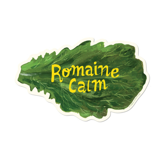 Romaine Calm sticker: Single