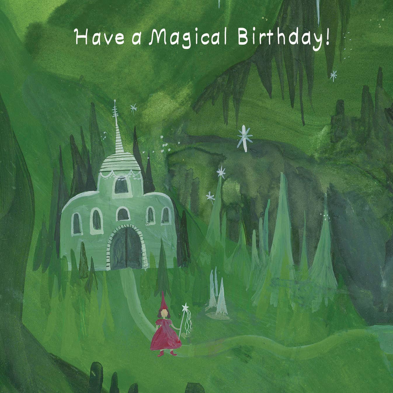 Magical Birthday Greeting Card