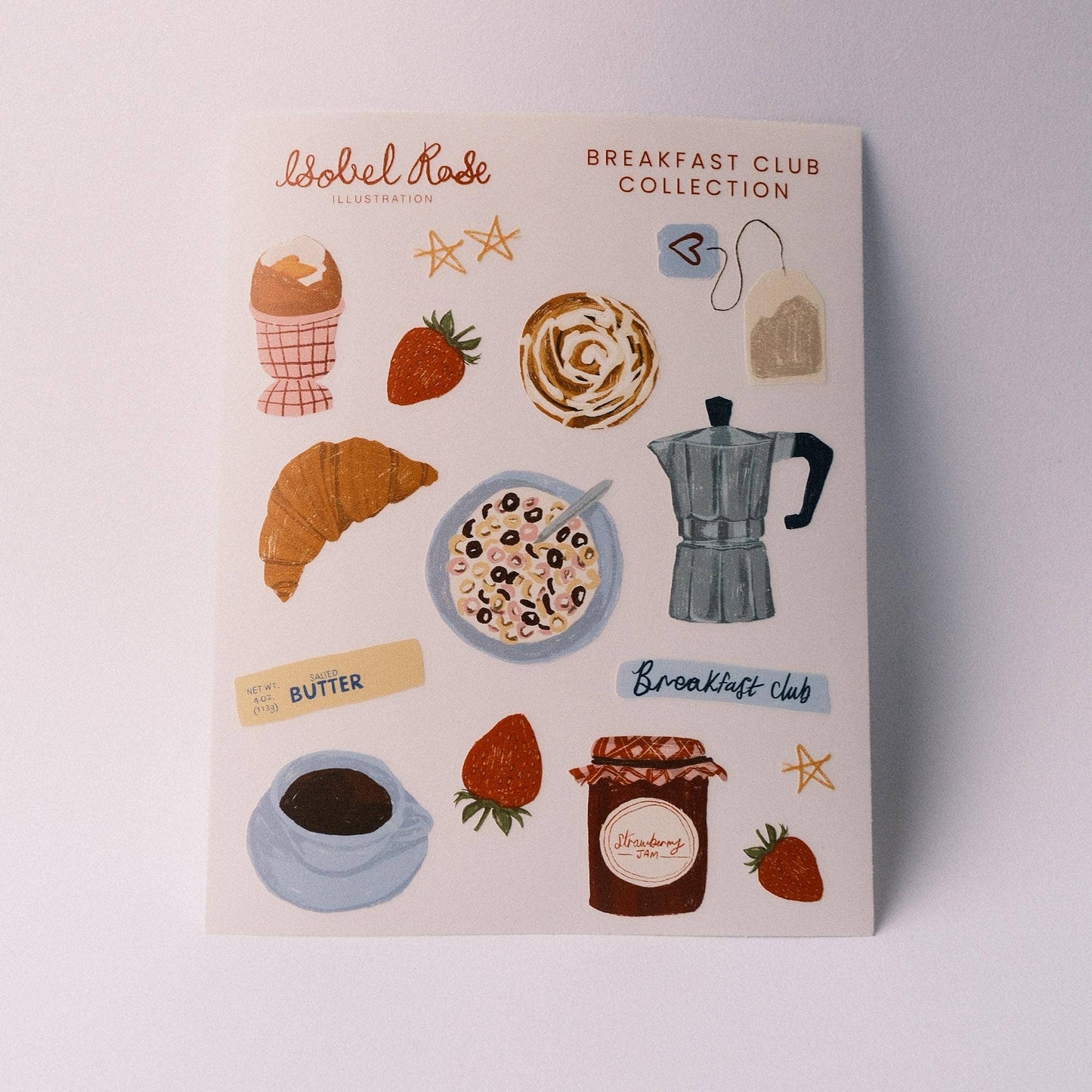 Breakfast Club Vinyl Sticker Sheet