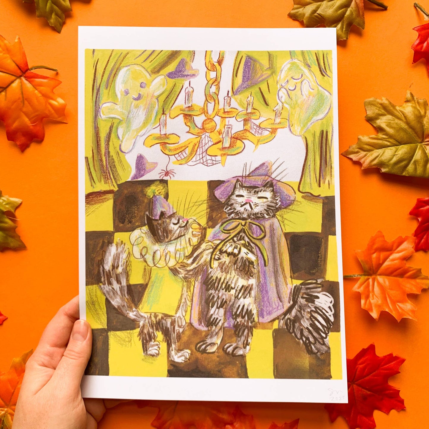 Spooky Balroom A4 Print