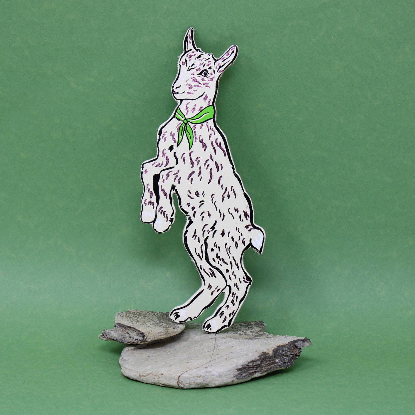 GOAT Bookmark: Pale Pink