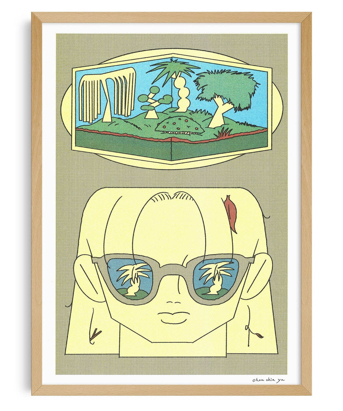 A3 Poster - Chou Chia Yu - If I could collect trees...