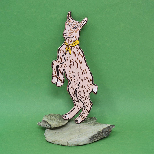 GOAT Bookmark: Pale Pink