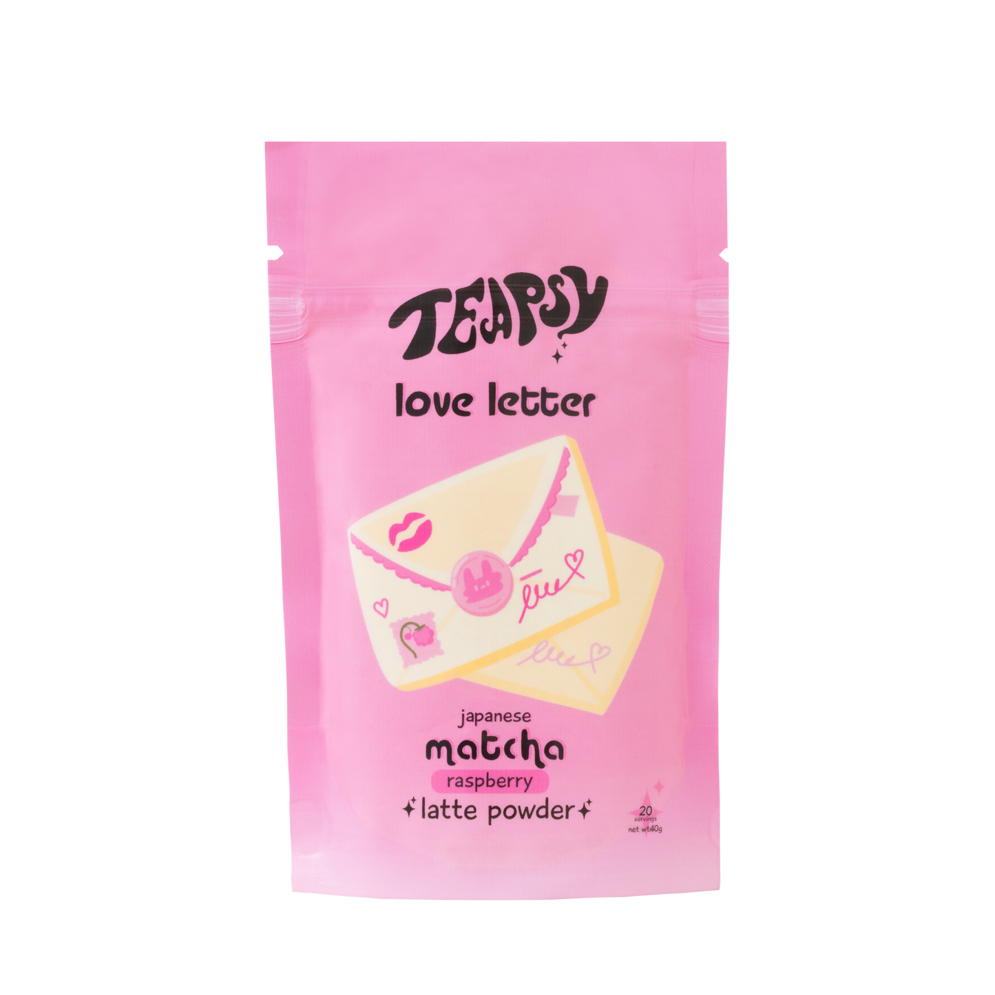 Raspberry Matcha "Love Letter"