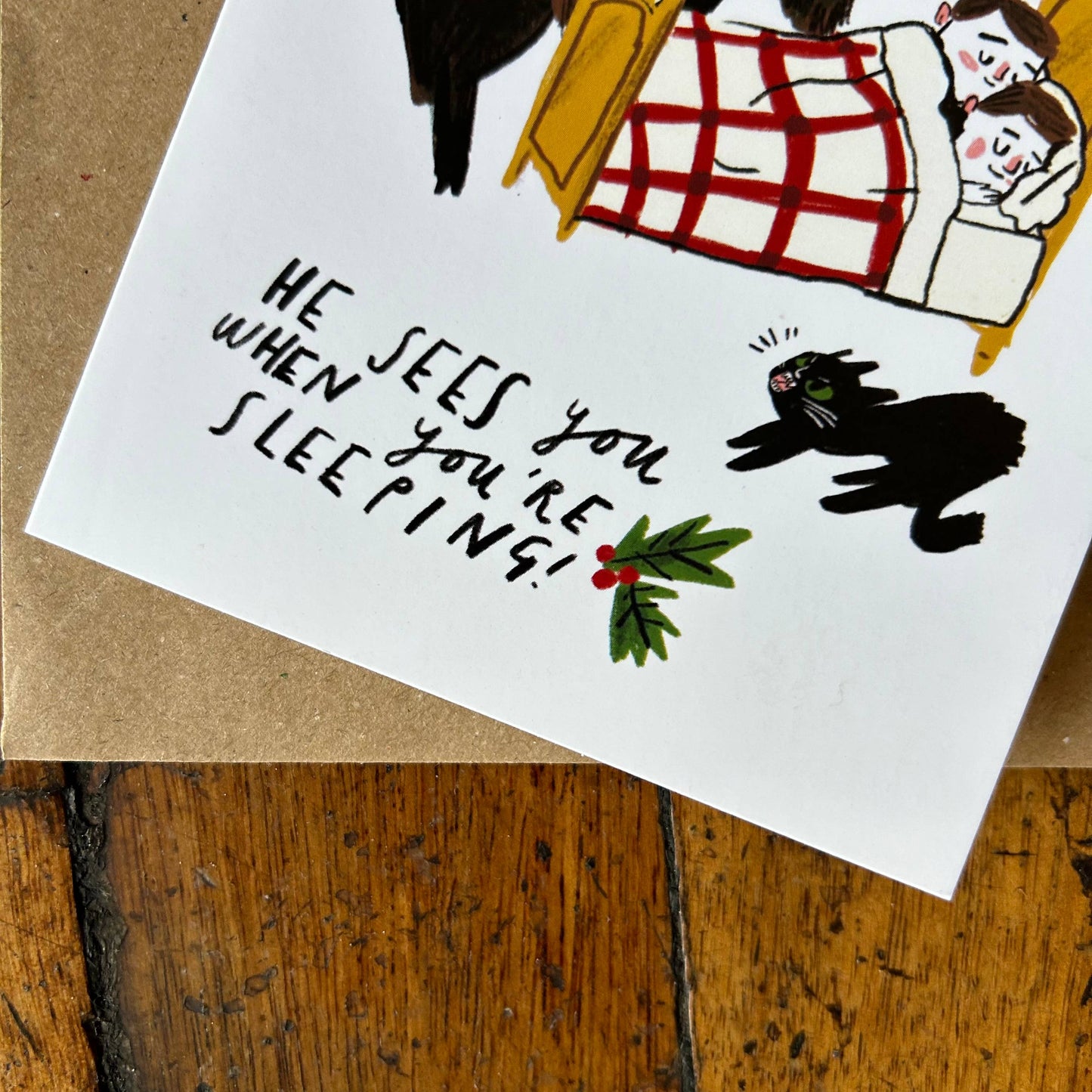 Krampus Christmas card