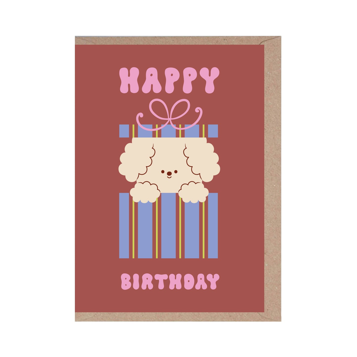 Happy Birthday Card - Cute Dog
