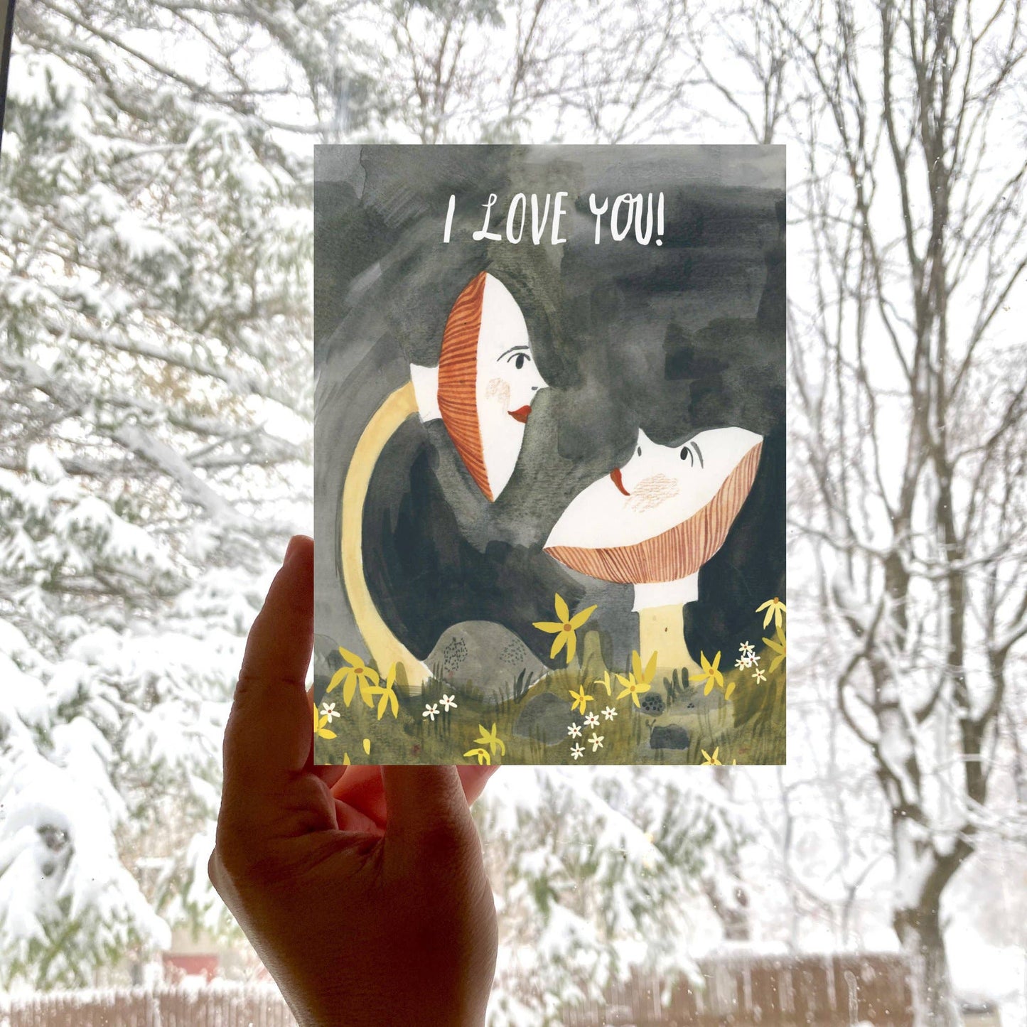 I LOVE YOU MUSHROOM FRIENDS: Sleeve