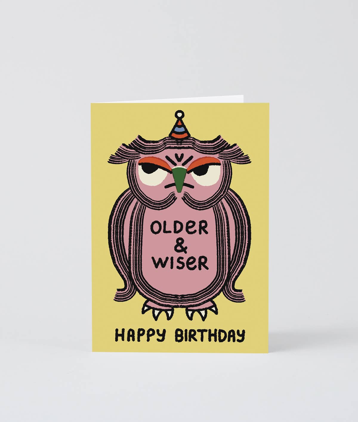 Older & Wiser Birthday Card