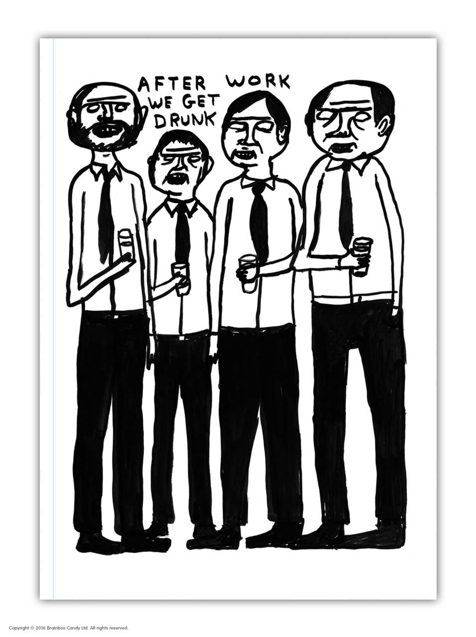 Shrigley A6 Notebook After Work