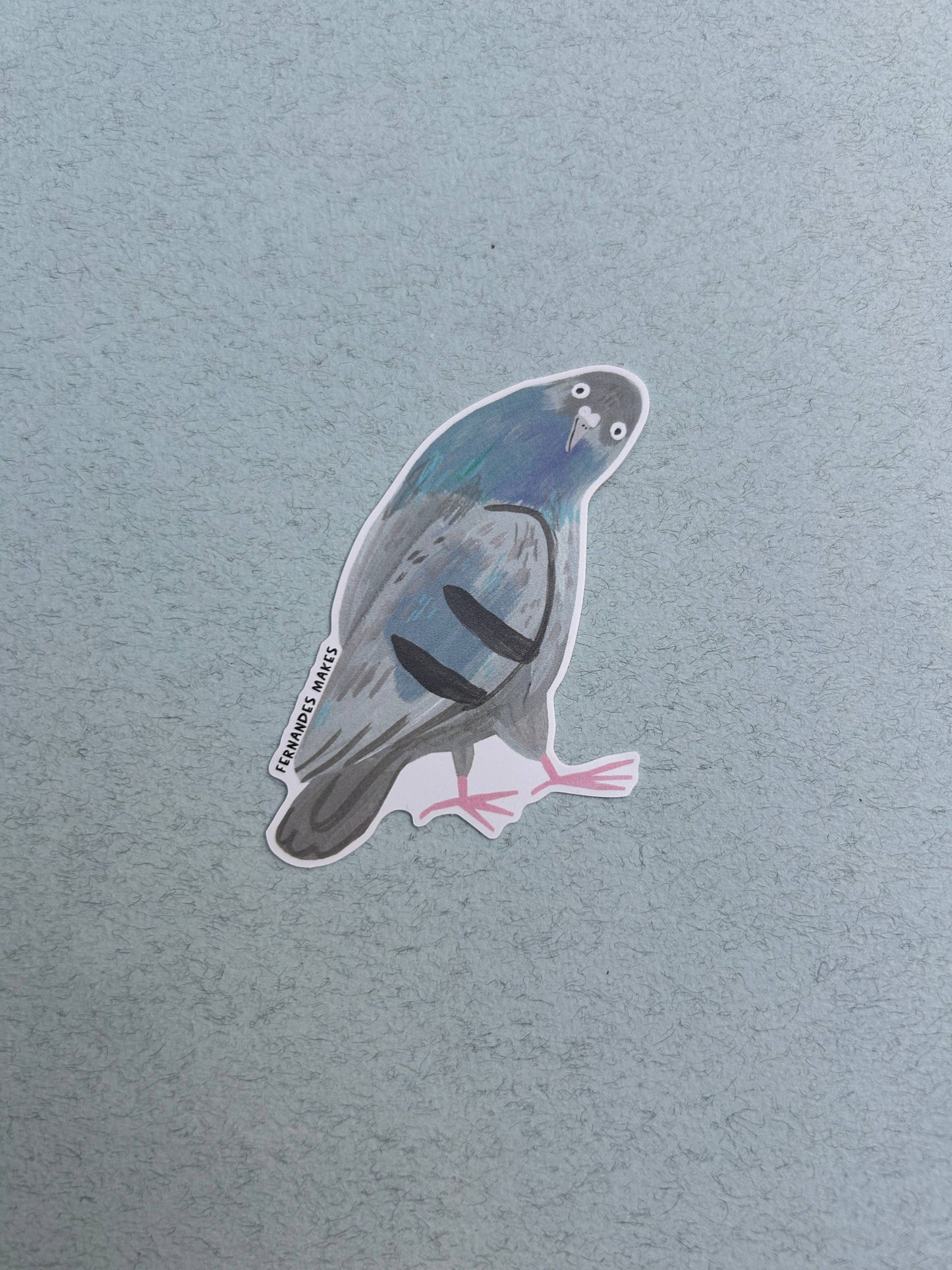 Oregano The Pigeon Vinyl Sticker