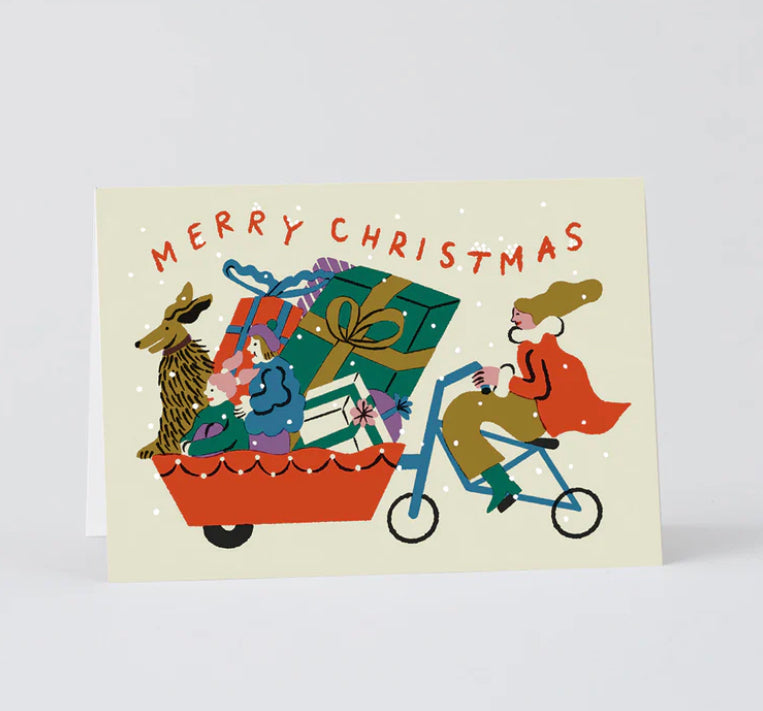 Cargo Bike Christmas Card