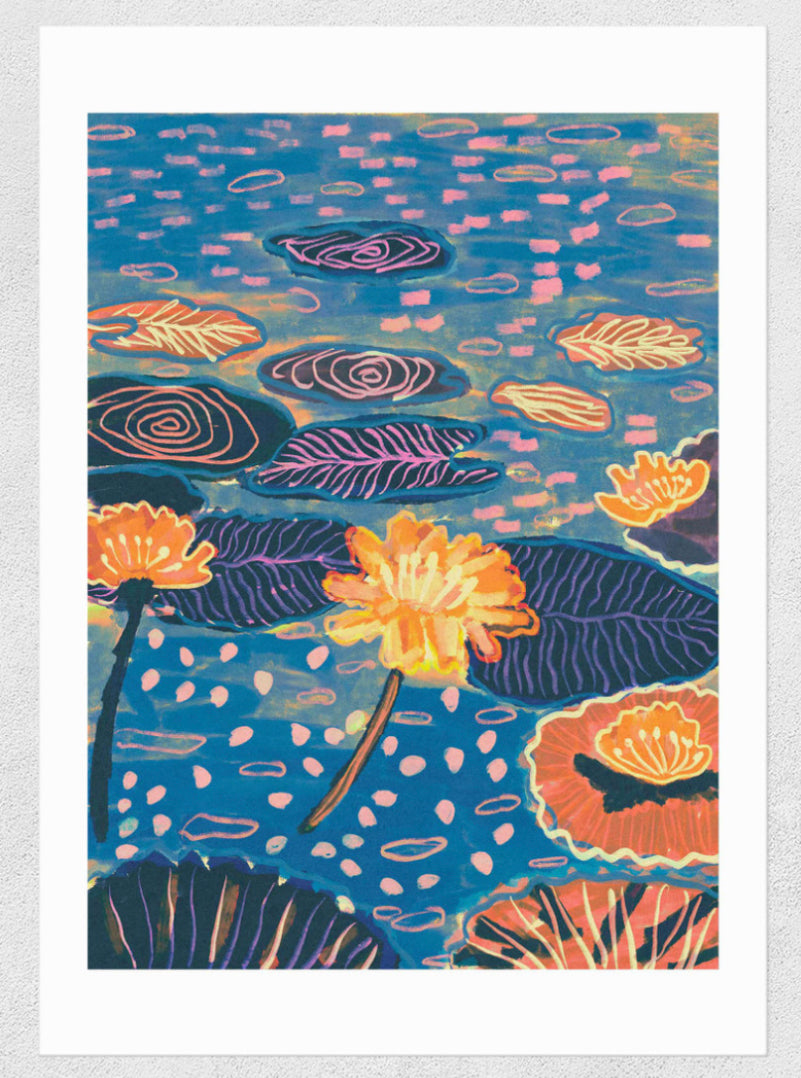 Pond A3 Art Print