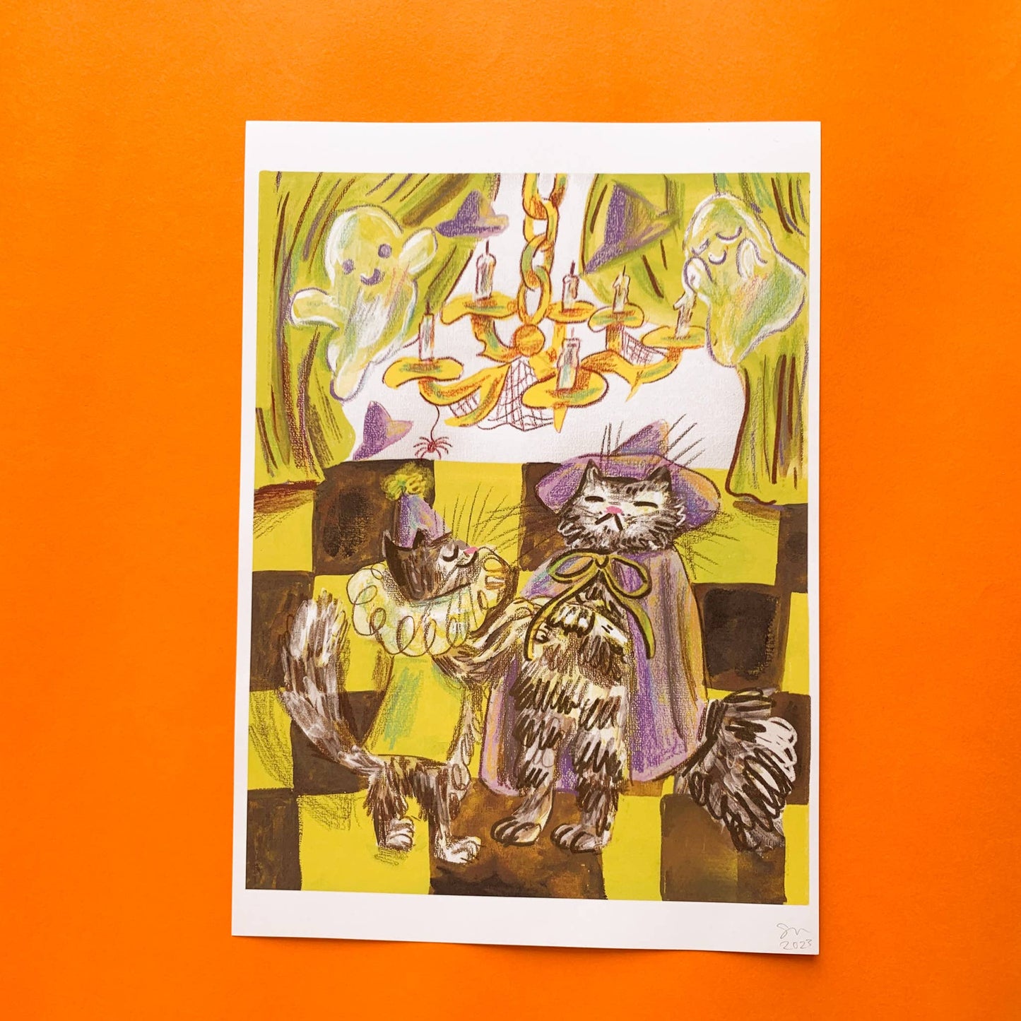 Spooky Balroom A4 Print