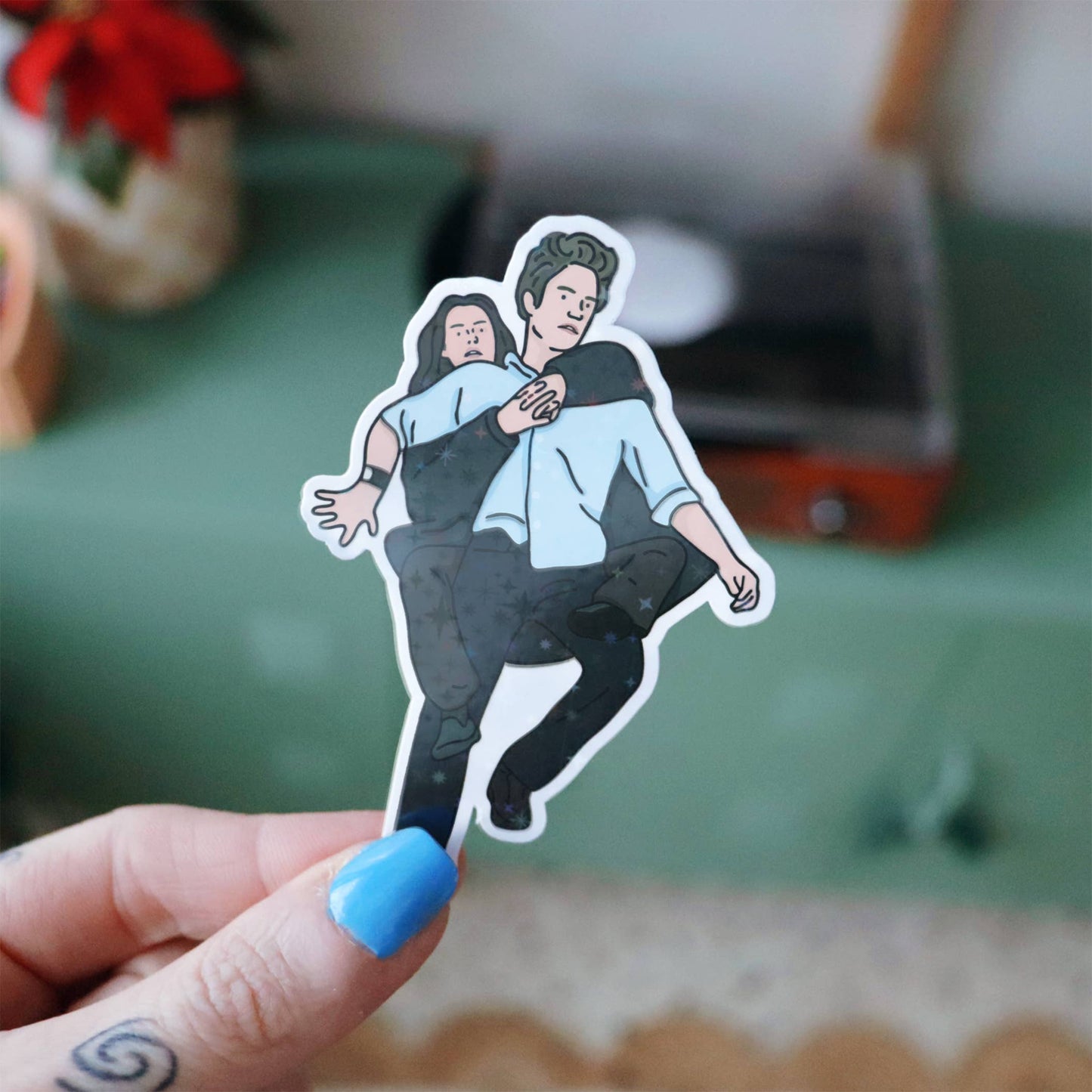 Spider Monkey Vinyl Sticker | Glossy Laptop Sticker
