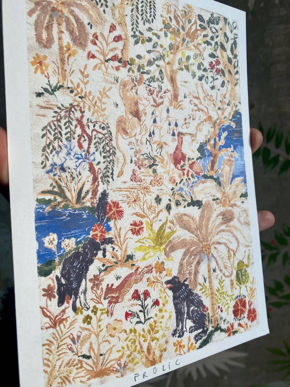 Frolic A5 Print