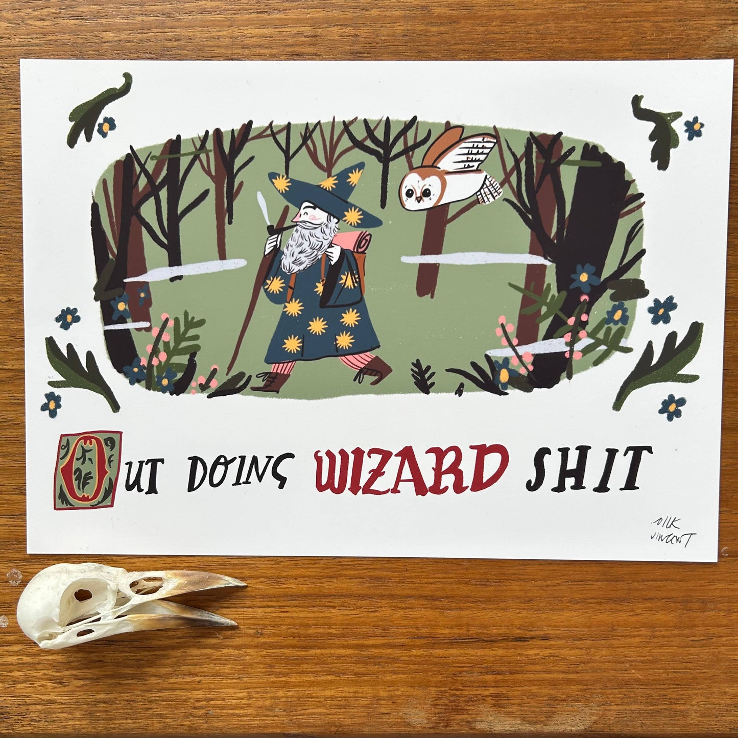 Wizard s**t print