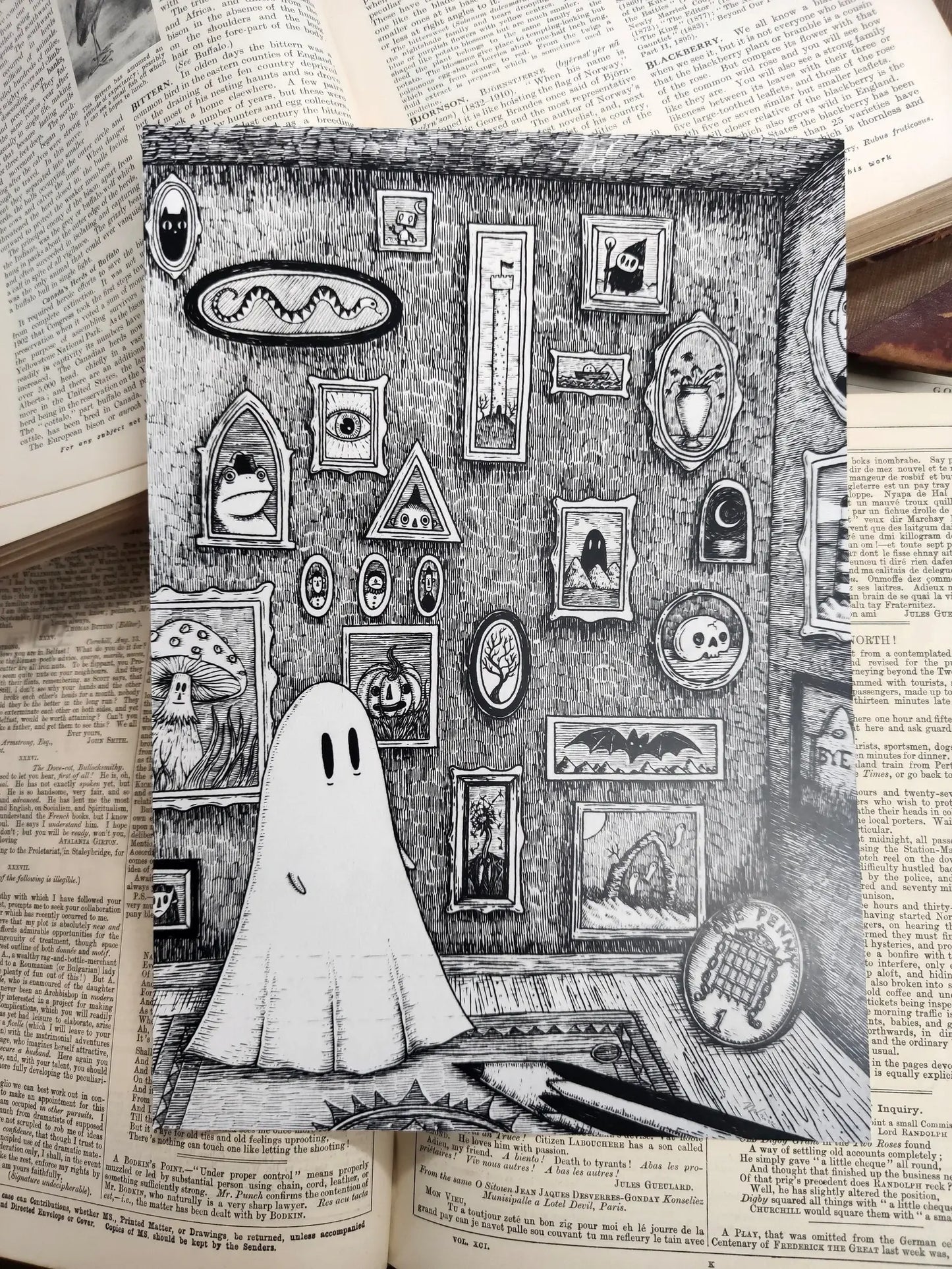 In My Room- Ghost Gallery Art Print: A4