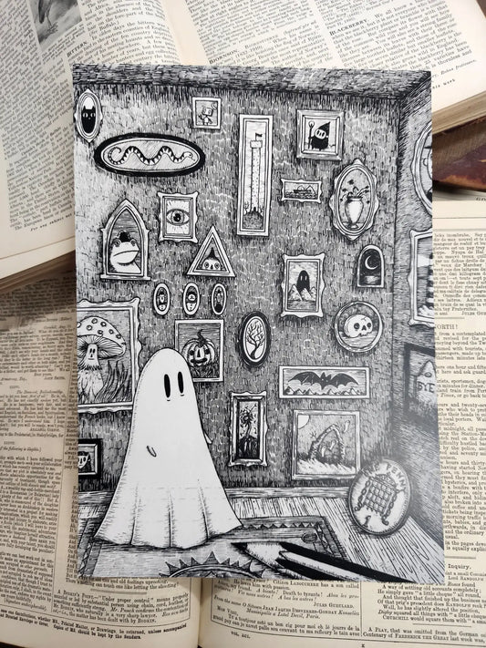 In My Room- Ghost Gallery Art Print: A4