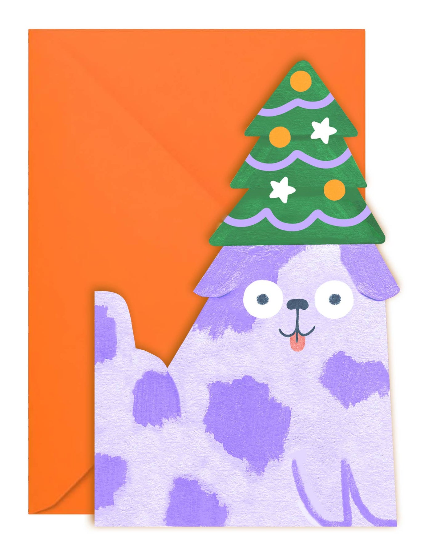 Die Cut Christmas Card