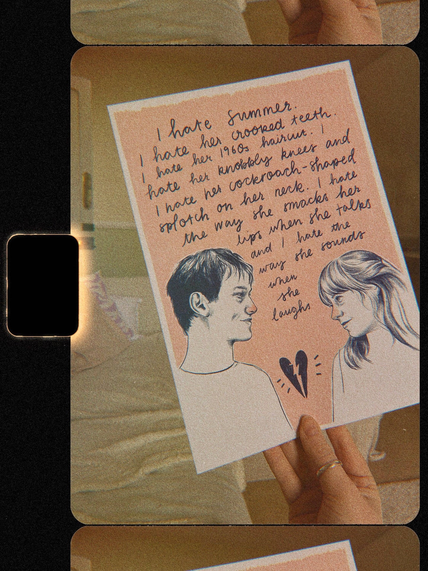500 Days of Summer A4 double-sided Print