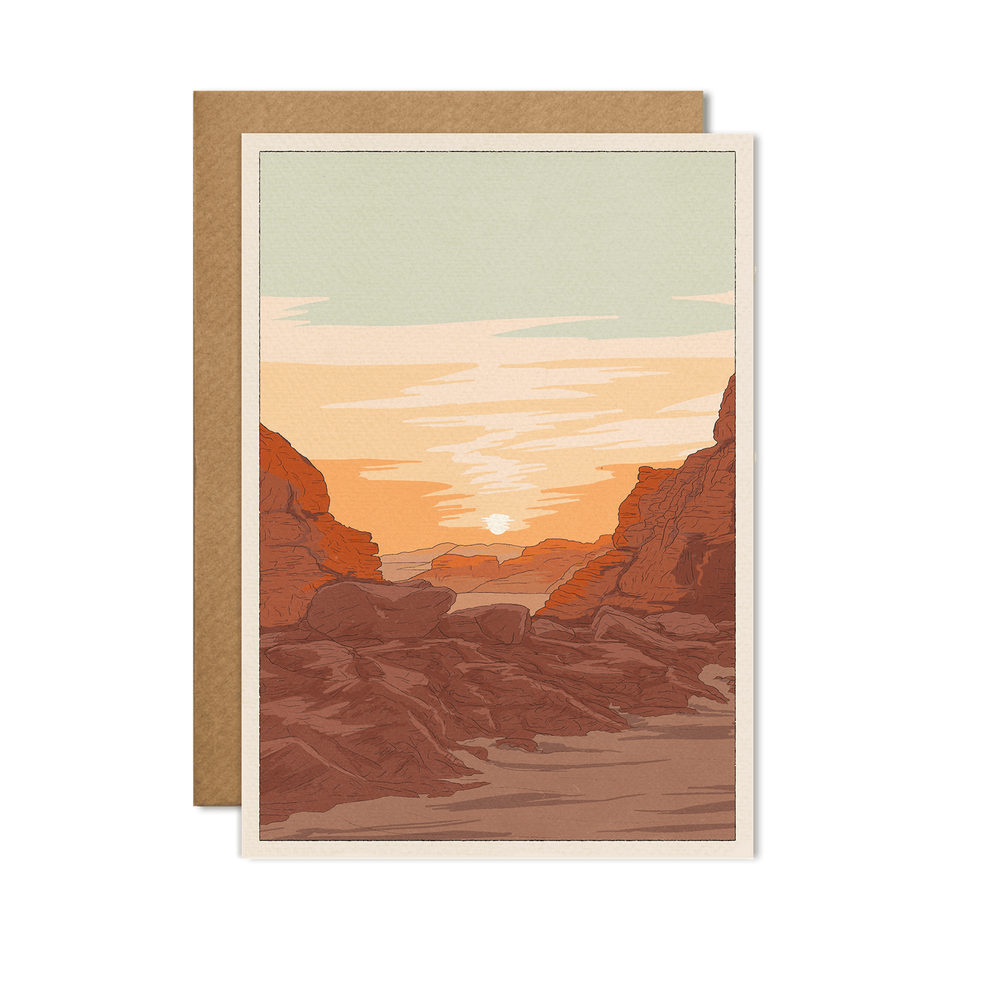 Aeolian Sunrise Card: Cello-free