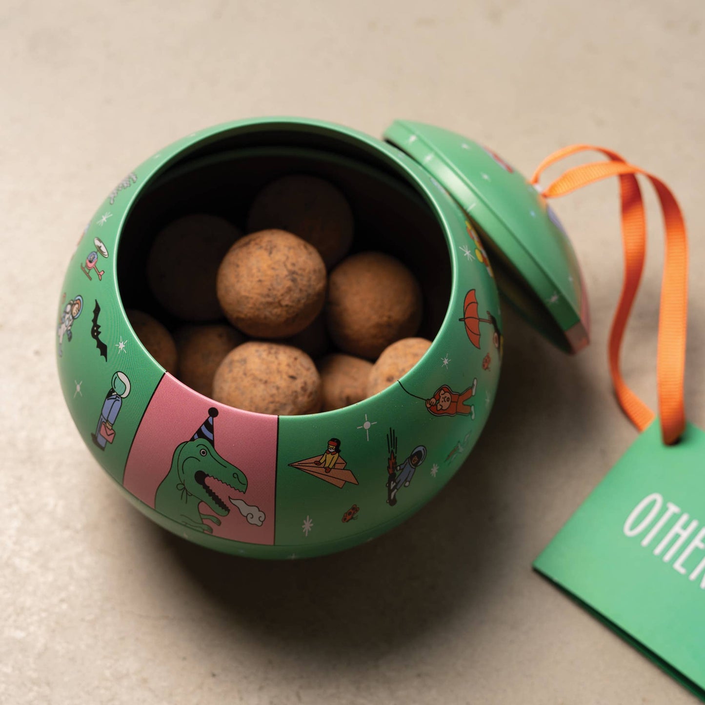 Bauble Tin - OTHERLY Oatm*lk Salted Caramel Truffles // 100G