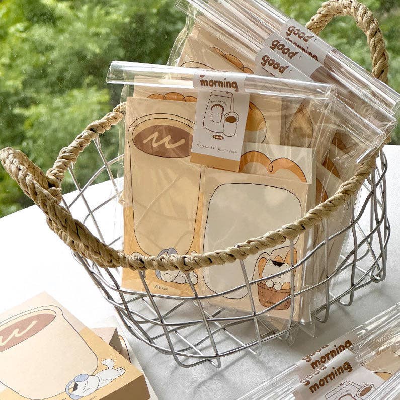 Hello Cat | Bread Cat Memo Note Pad: D