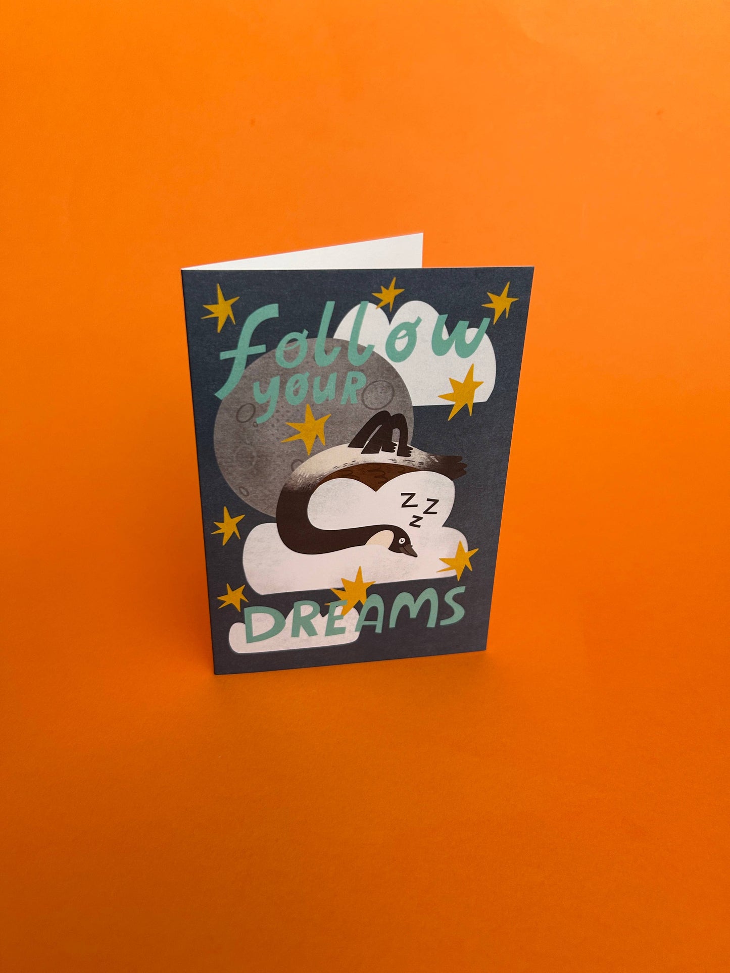 Follow Your Dreams - Goose A6 Greetings Card