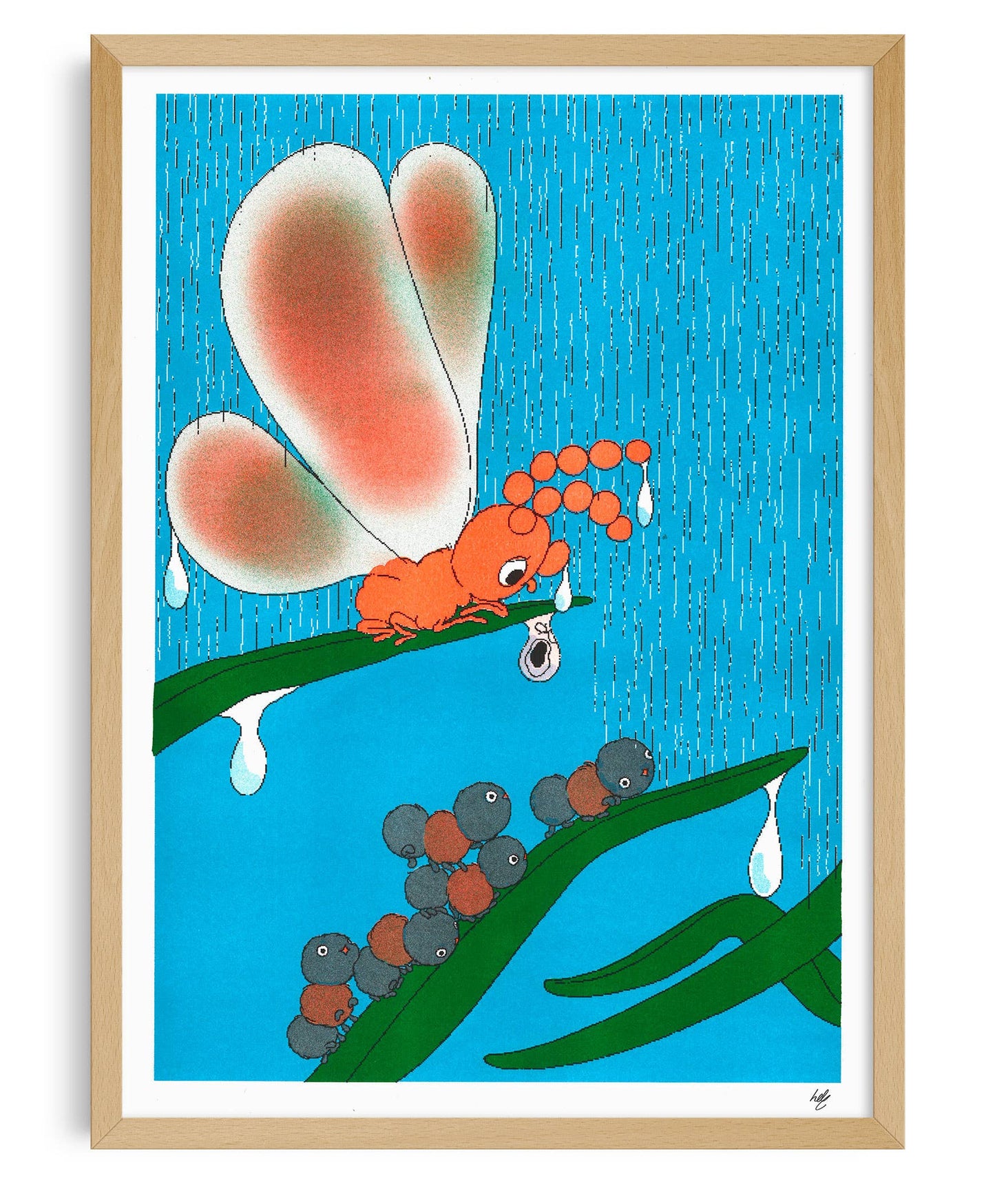 A3 Poster - Hel Covell - If I could change back