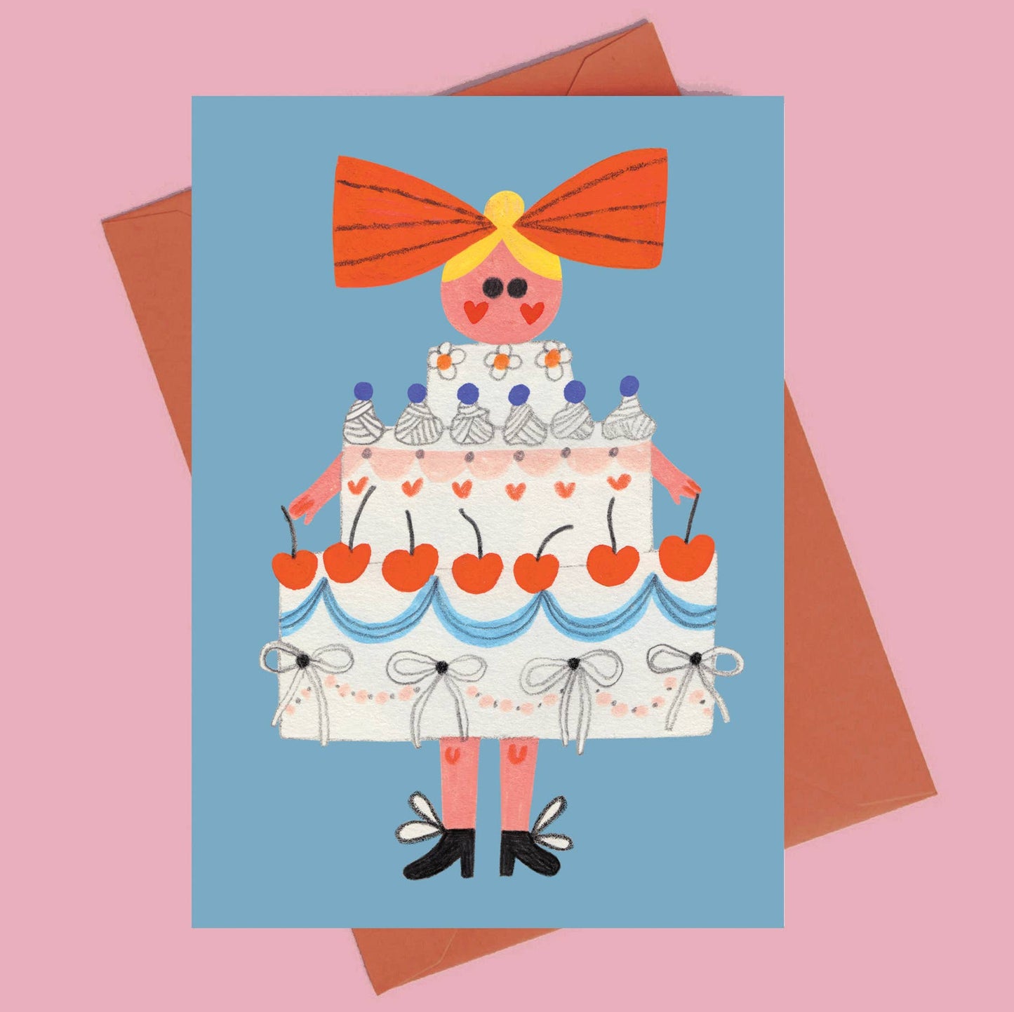 CAKE GIRL card