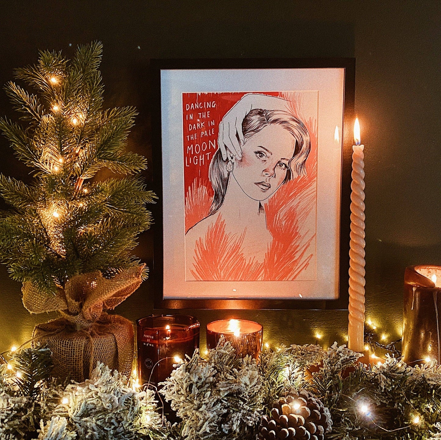 Lana Del Rey A4 Art Print
