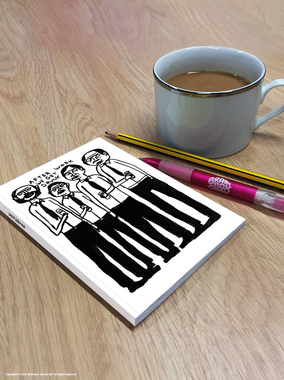 Shrigley A6 Notebook After Work