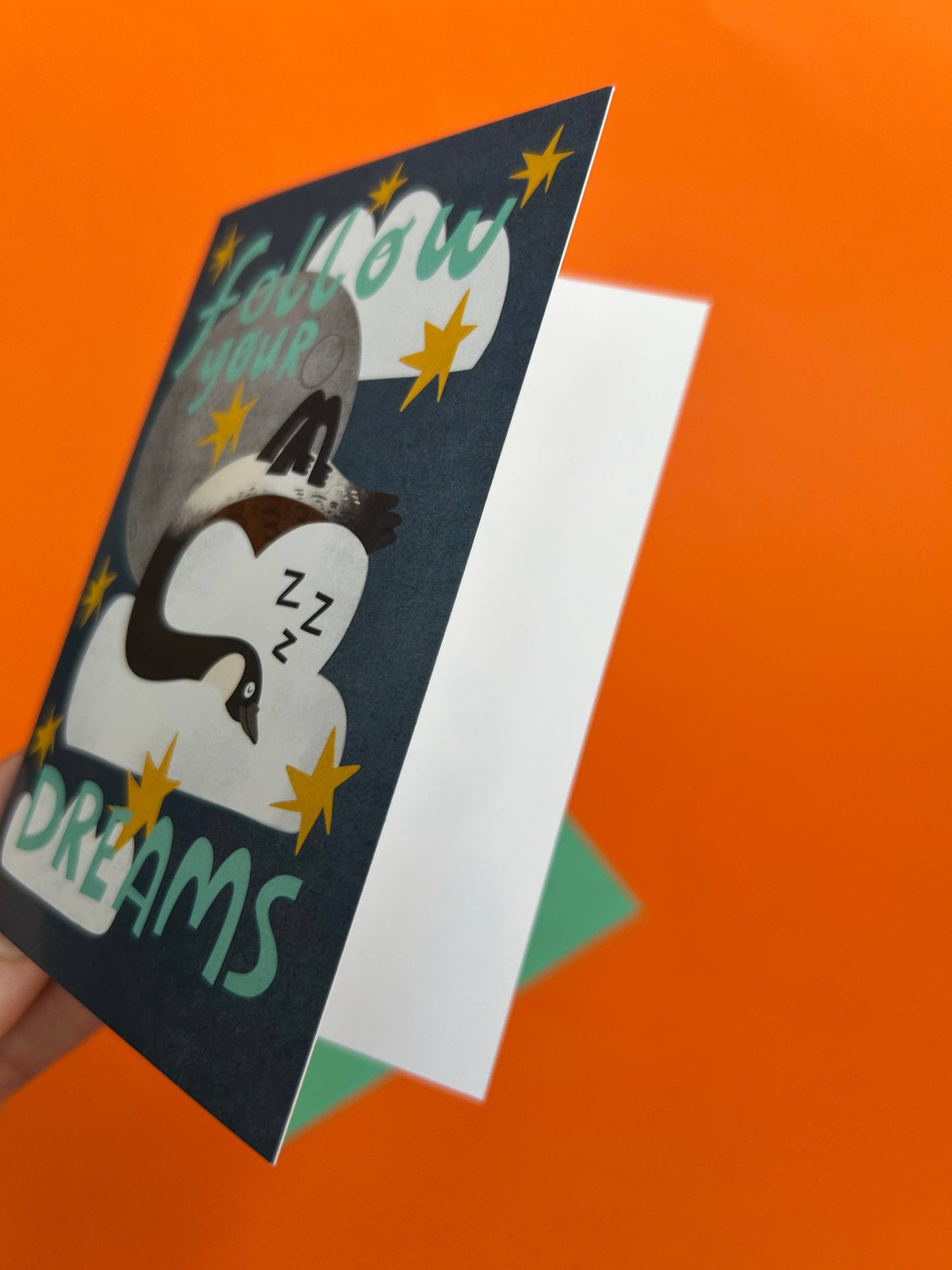 Follow Your Dreams - Goose A6 Greetings Card