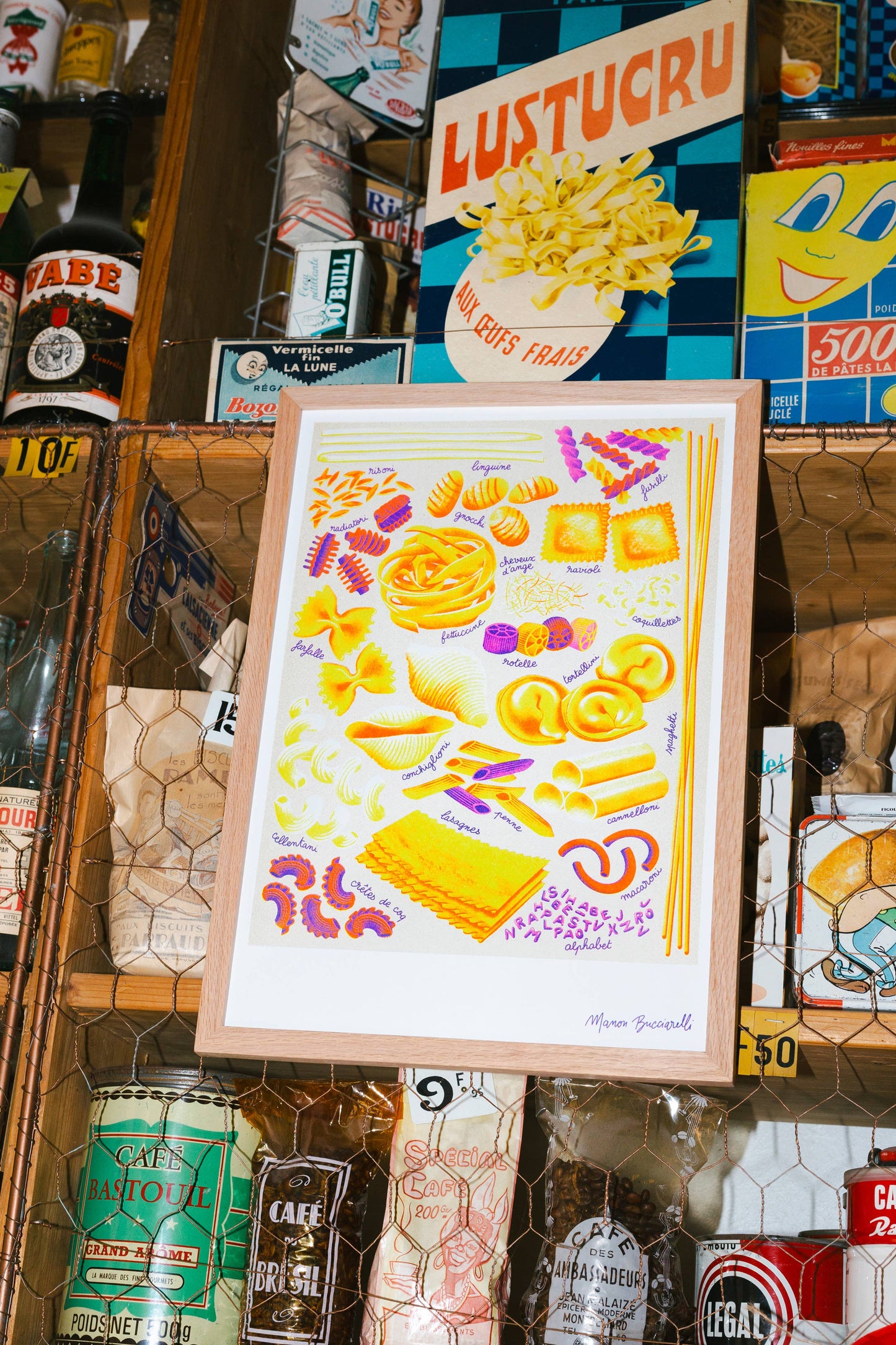 A3 Poster - Manon Bucciarelli - Pasta