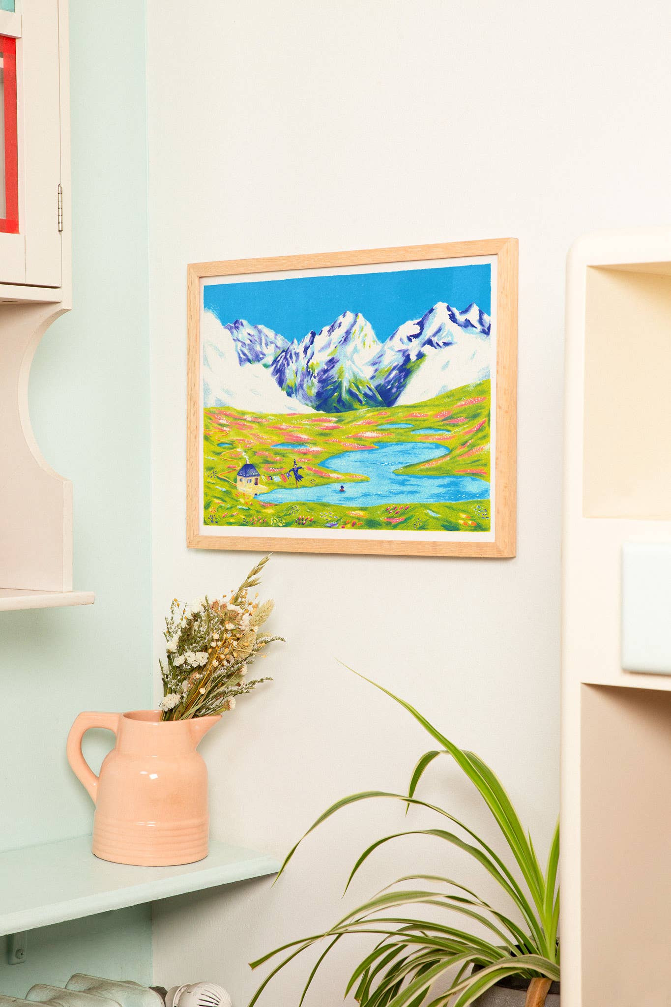The Traveling Castle A3 Print