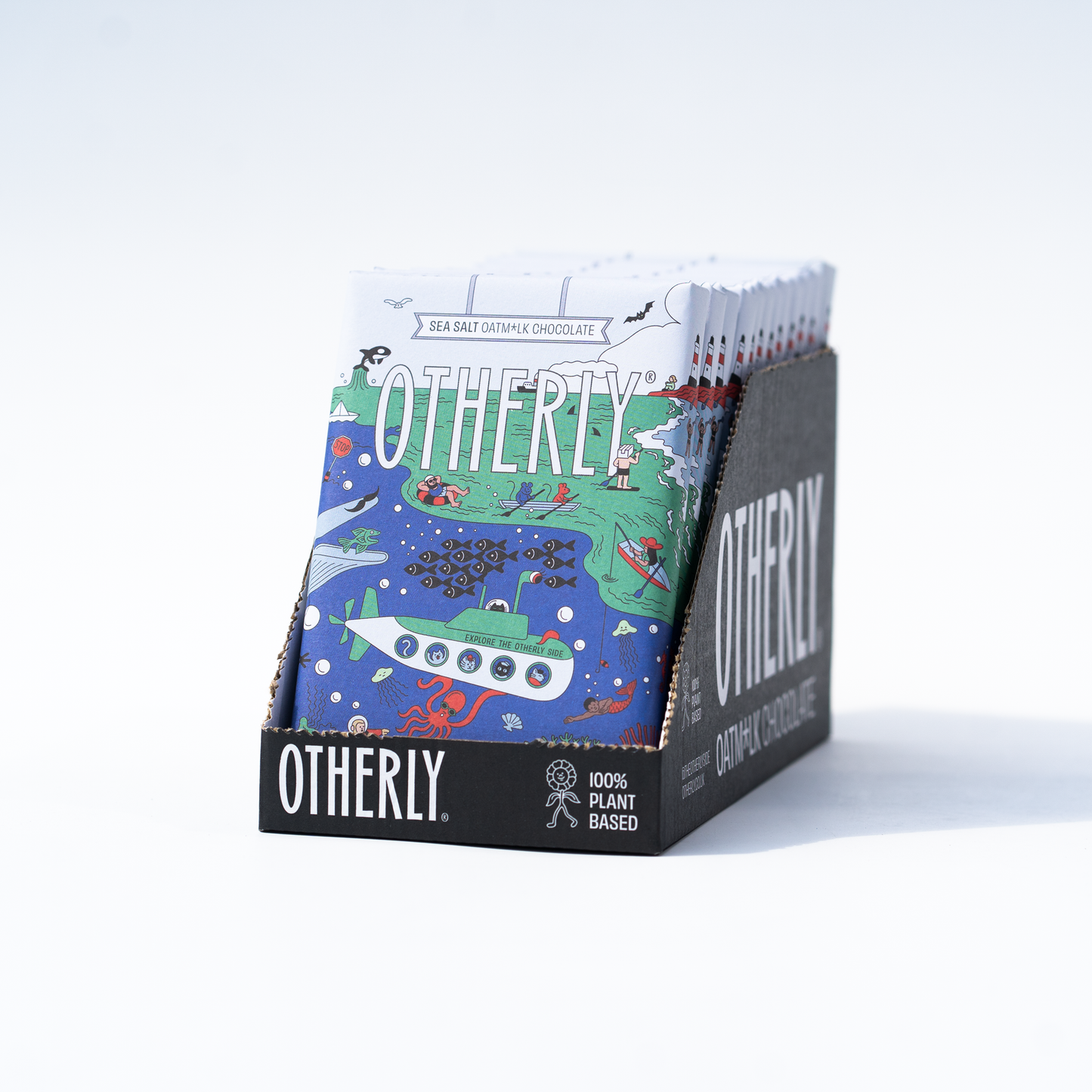 Sea Salt Oatm*lk Chocolate Bar 120g | Vegan | Creamy