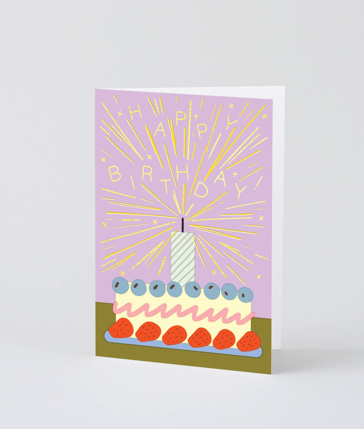 Happy Birthday Sparkler Card